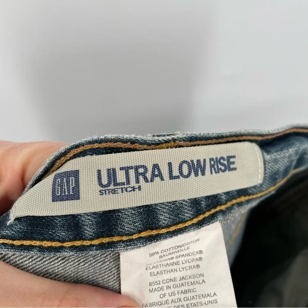 Gap Y2K Ultra Low Rise Ankle Jeans